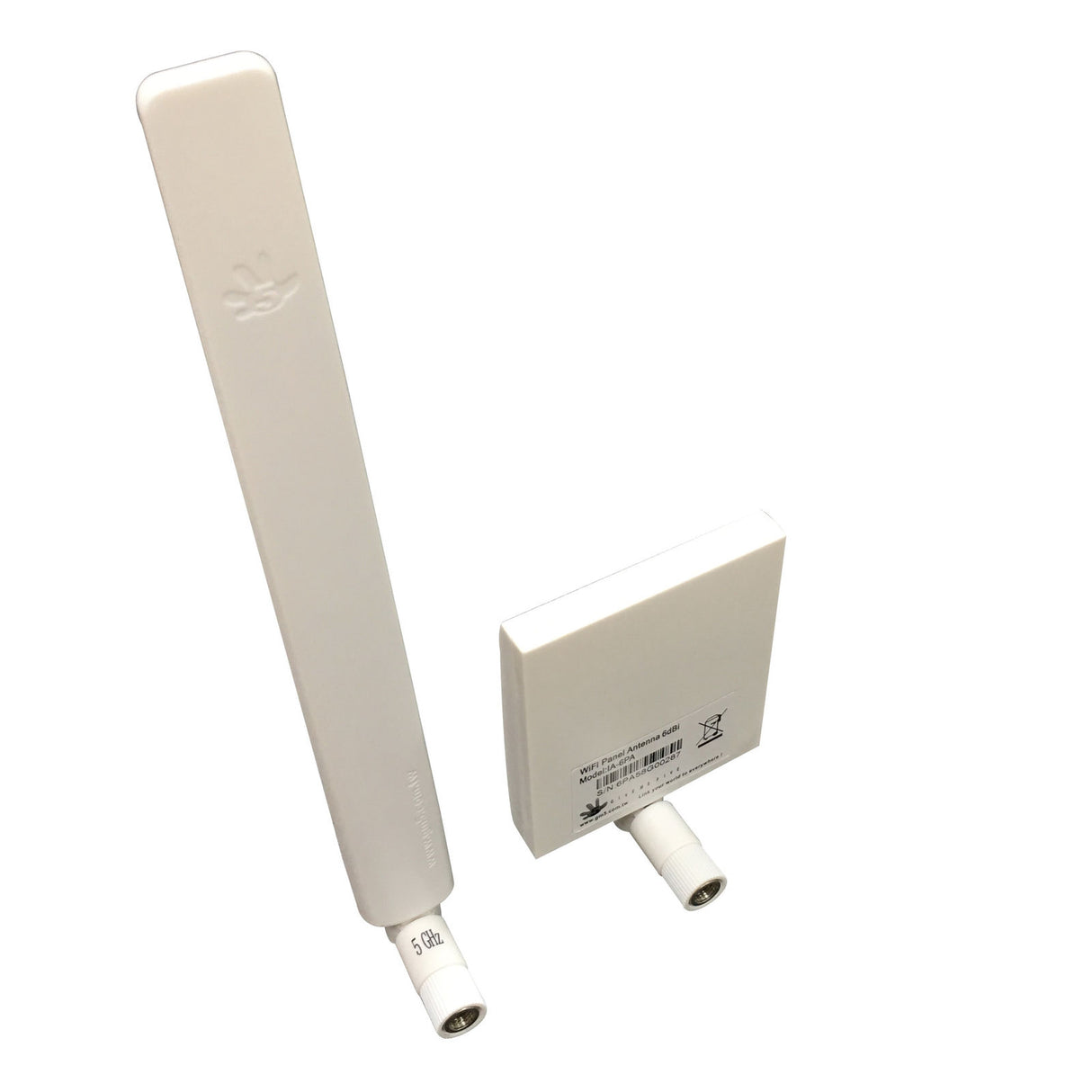 BlueProton 2-Antenna Kit: 5.8GHz 10dBi Omni & 6dBi Panel for DJI by ARGtek