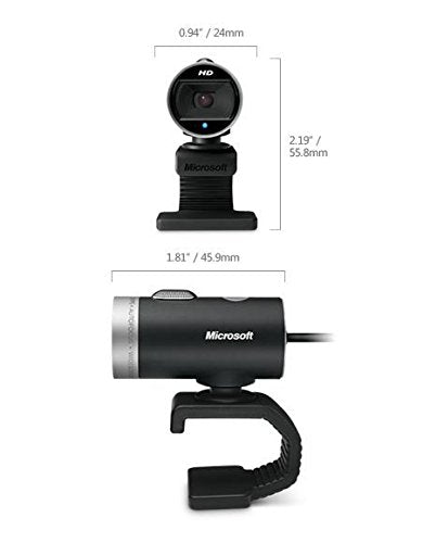 Microsoft LifeCam Cinema 720p HD Webcam for Business - Black