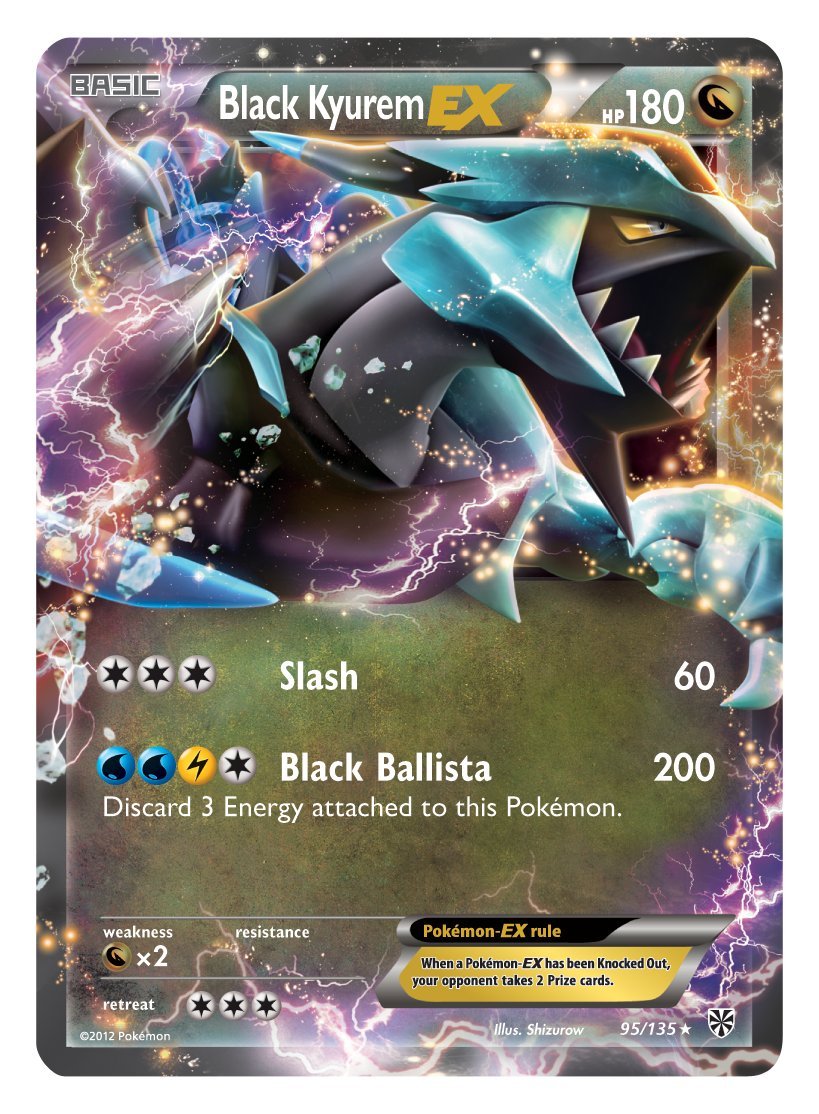 Pokemon TCG: Battle Arena Decks Kyurem Vs White Kyurem Deck, Black
