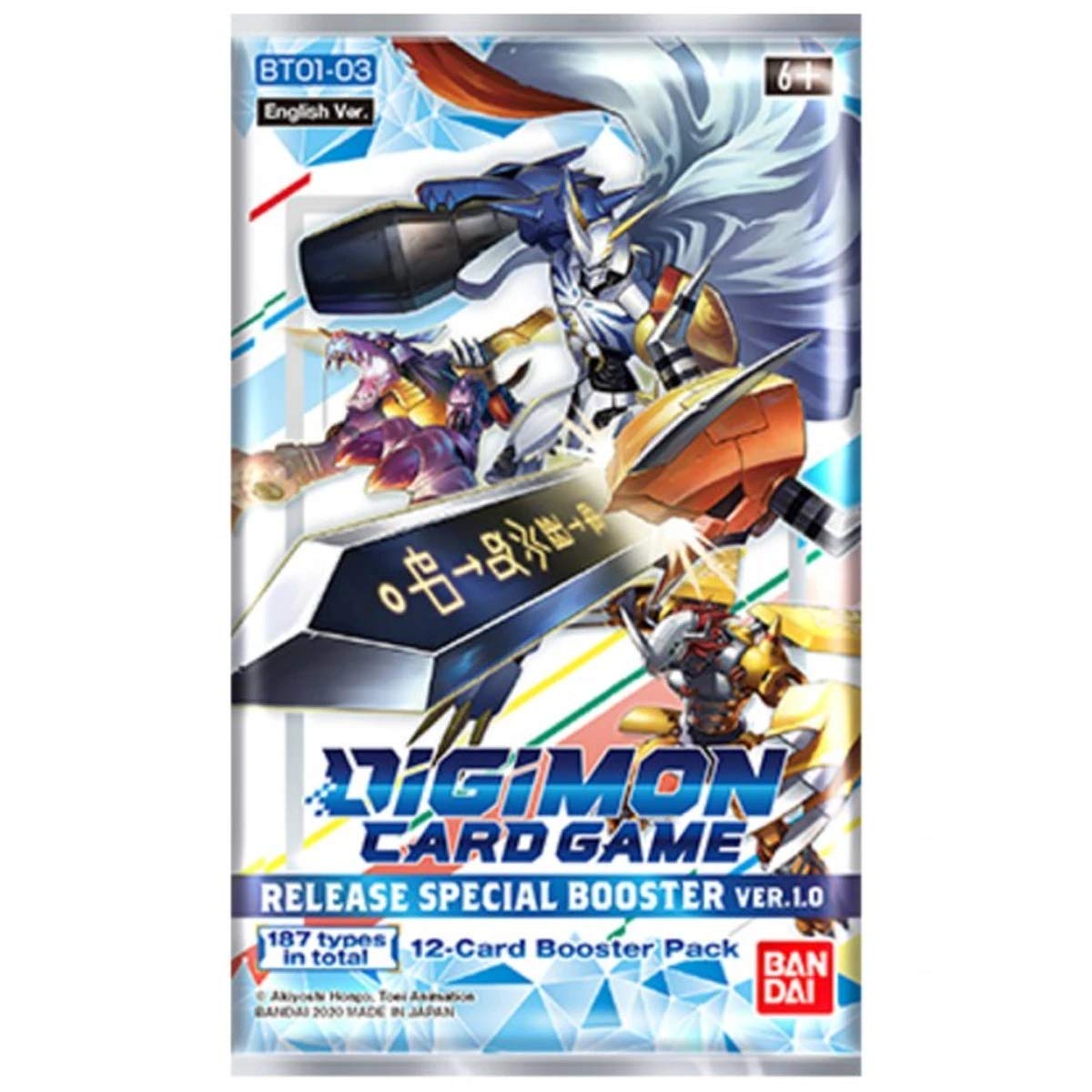 Digimon English TCG Release Special Ver 1.0 Core Booster Box 24 Packs