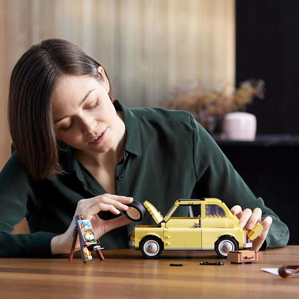 LEGO Creator Expert Fiat 500 10271 Toy Car Building Set for Adults, New 2020 (960 Pieces)