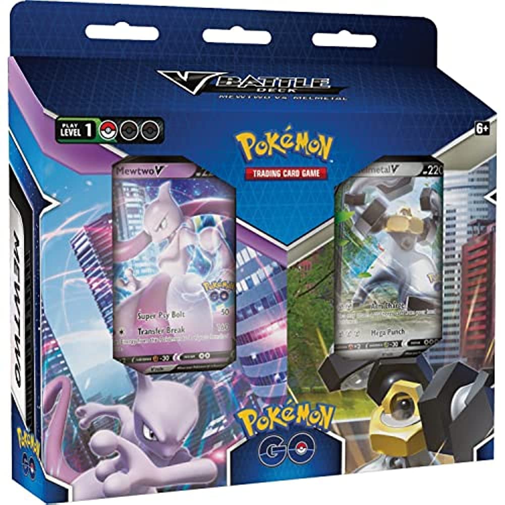 The Pokemon TCG: Pokemon GO V Battle Deck Mewtwo vs. Melmetal