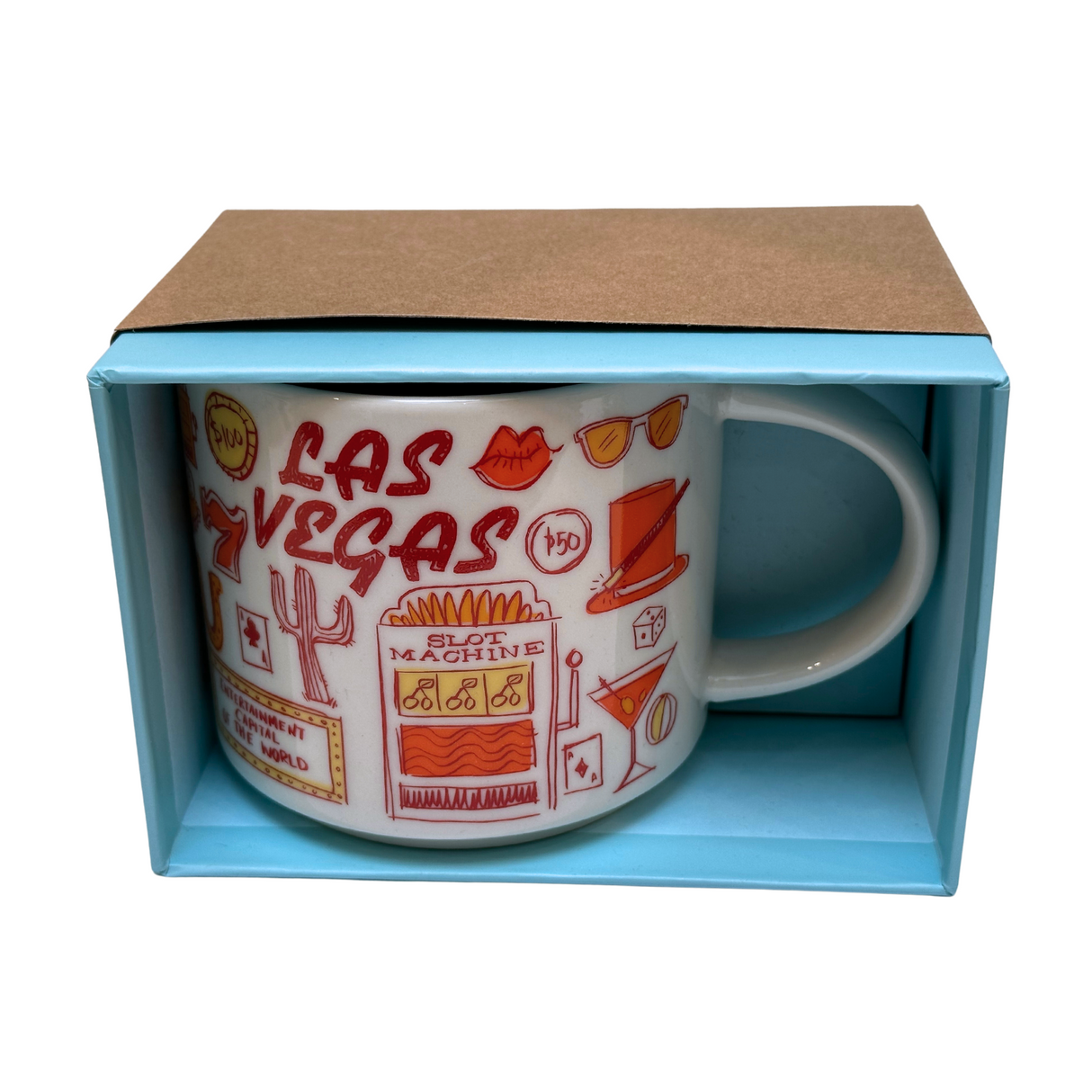 Starbucks Been There Series Las Vegas Ceramic Coffee Mug,14 Oz