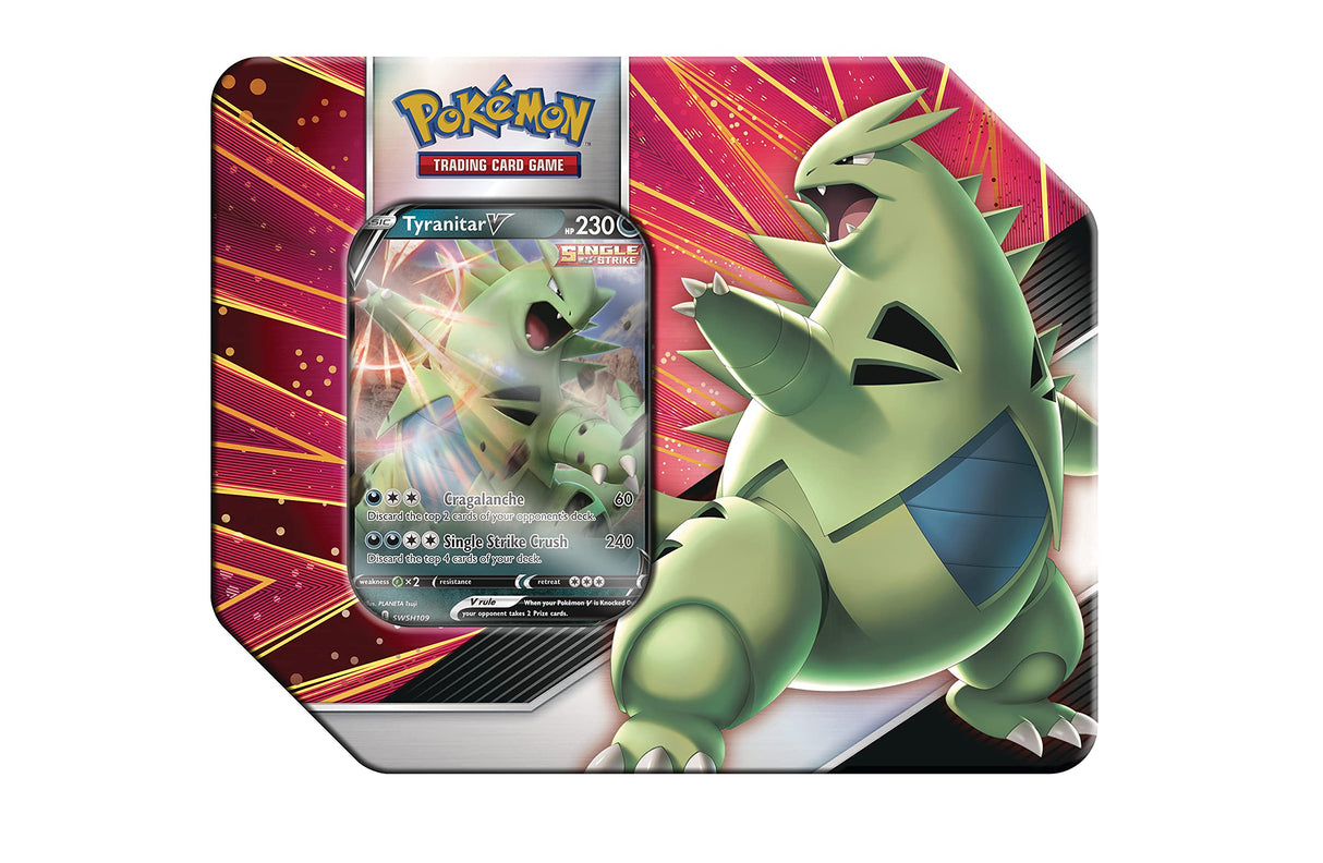 Pokemon TCG: V Strikers Tin - Tyranitar V
