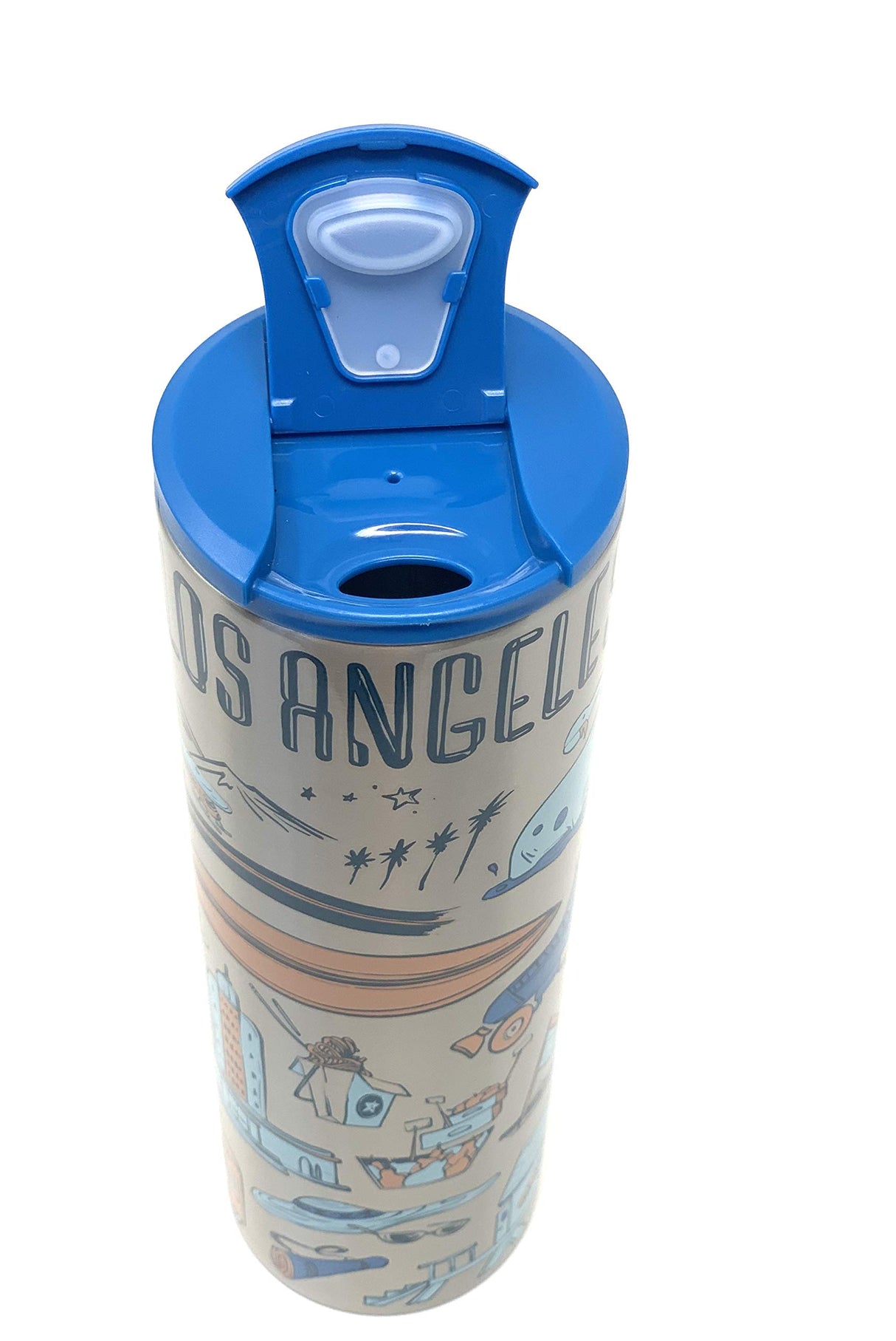 Starbucks Los Angeles Vacuum Insulated Stainless Steel Traveler Tumbler, 16 Oz