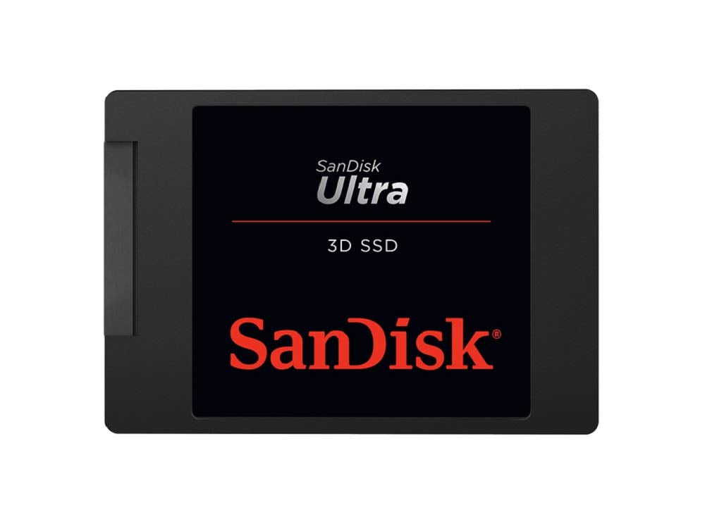 SanDisk Ultra 3D NAND 250GB Internal SSD - SATA III 6 Gb/s, 2.5"/7mm - SDSSDH3-250G-G25 (Open Box)