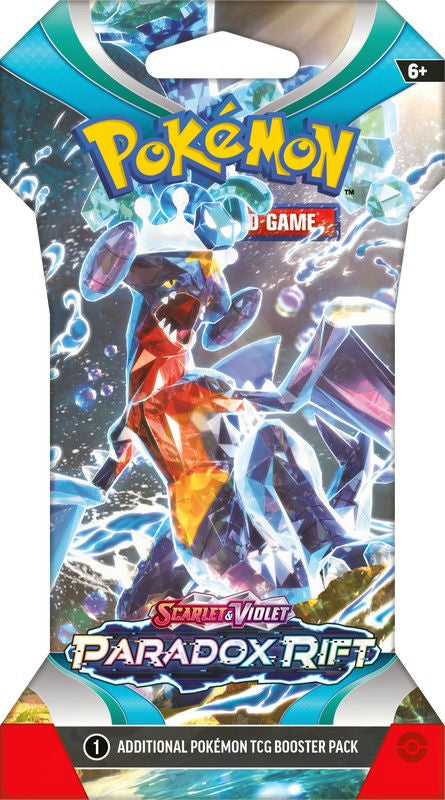 Pokemon Scarlet & Violet Paradox Rift Sleeved Booster | Garchomp