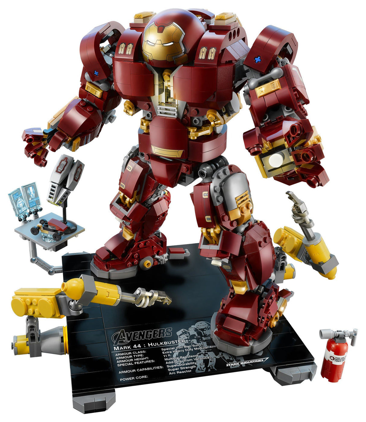 LEGO Marvel Super Heroes Avengers: Infinity War The Hulkbuster: Ultron Edition 76105 Building Kit (1363 Piece)