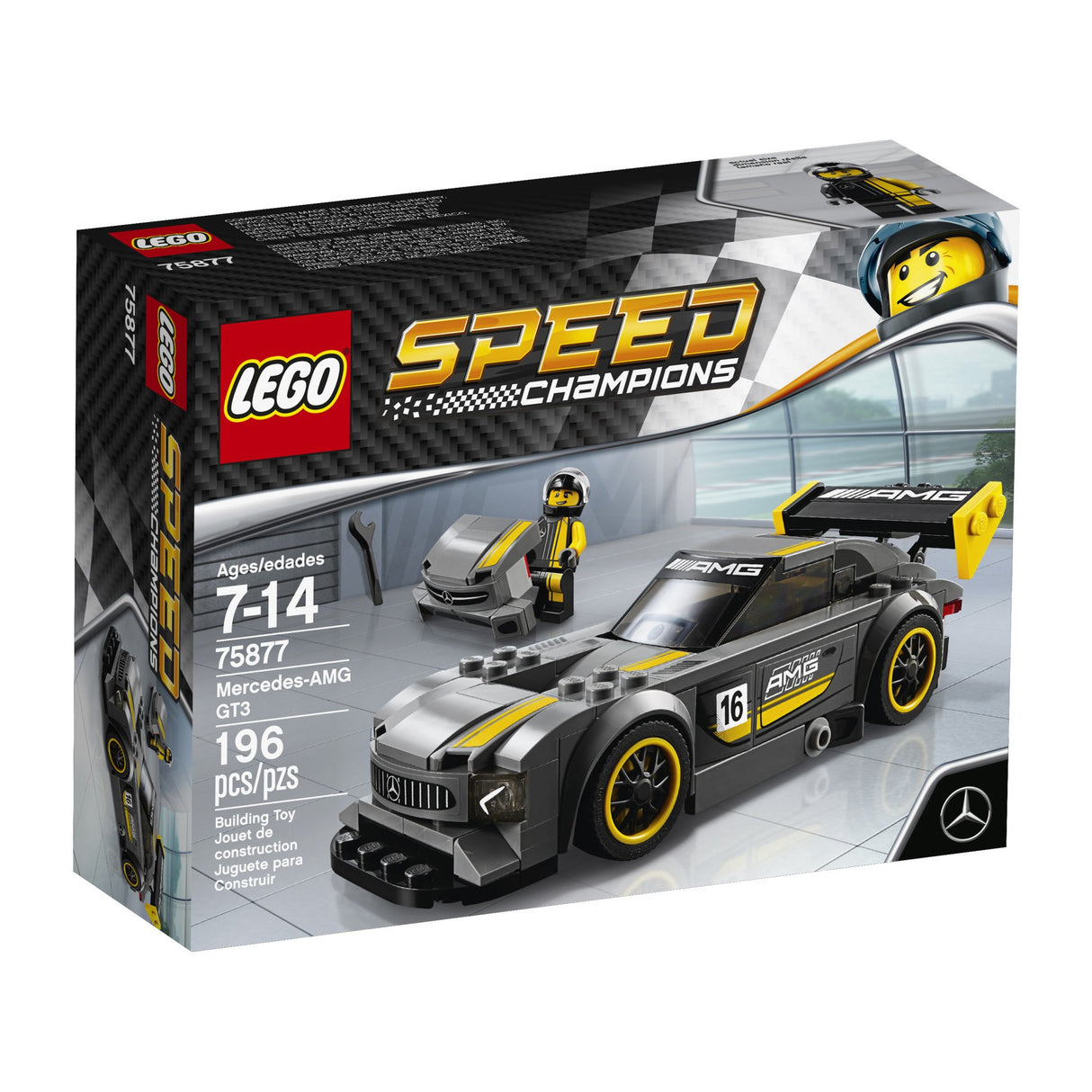 LEGO Speed Champions 6175226 Mercedes-Amg Gt3 75877