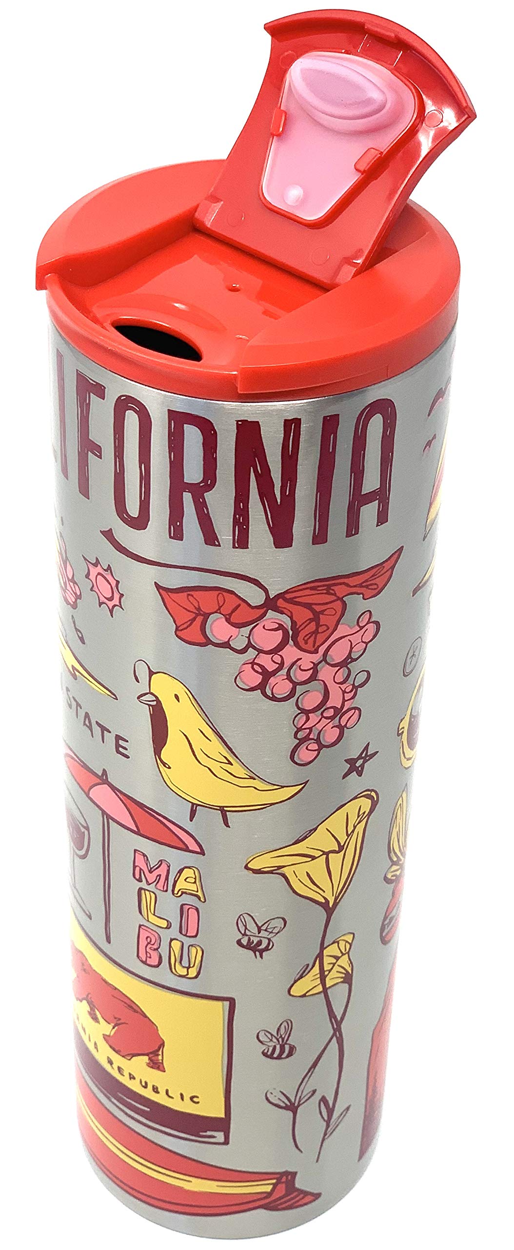 Starbucks California Vacuum Insulated Stainless Steel Traveler Tumbler, 16 Oz