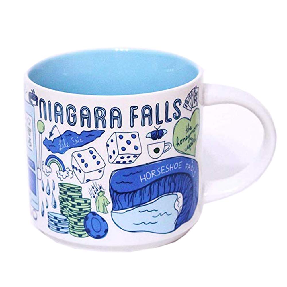 Starbucks Been There Series Niagara Falls Ceramic Mug, 14 Oz