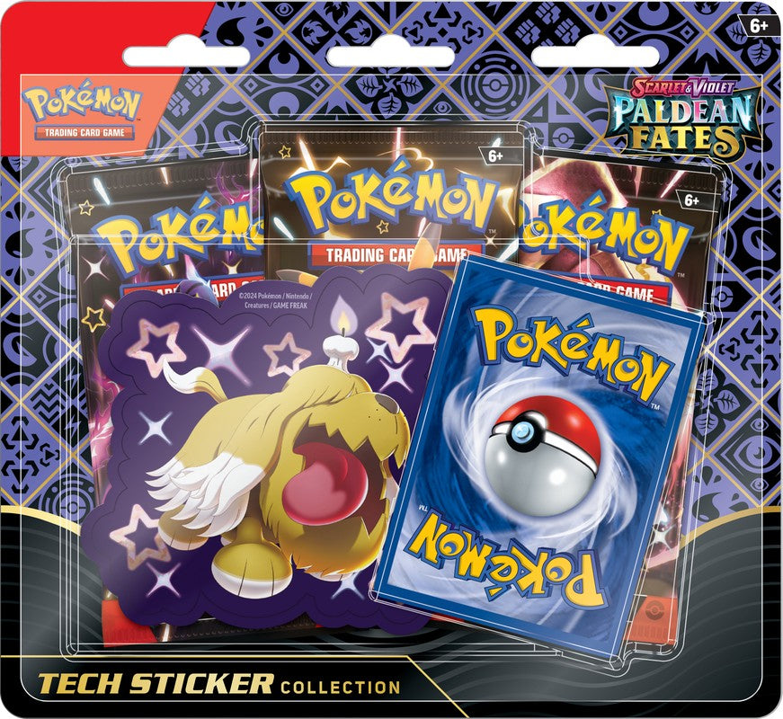 Pokemon Scarlet & Violet Paldean Fates Tech Sticker Collection | Shiny Greavard