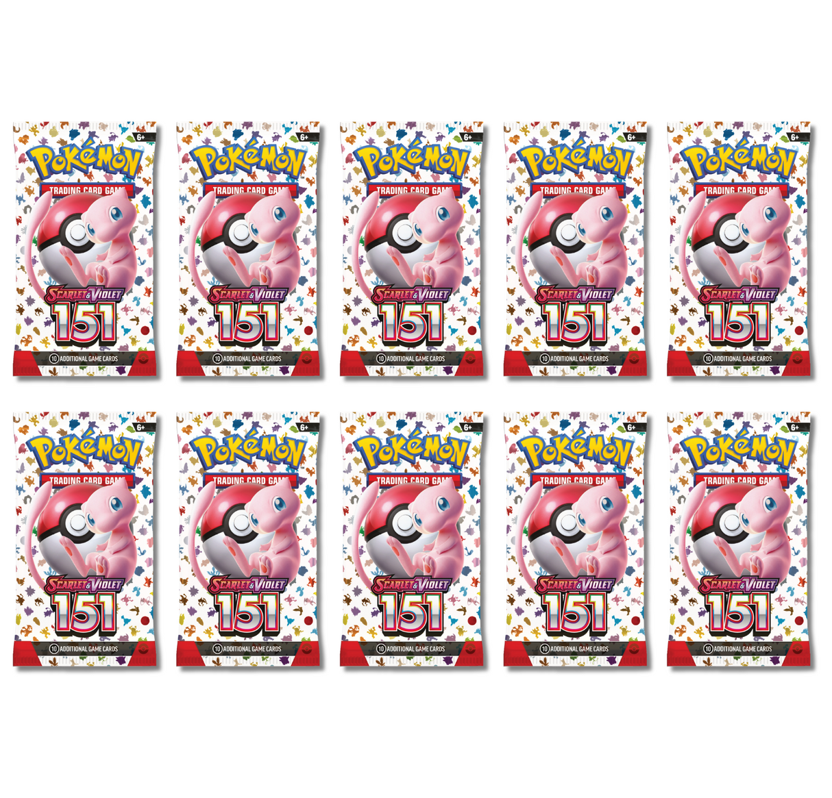 Pokemon Scarlet & Violet 151 | 10 Booster Packs