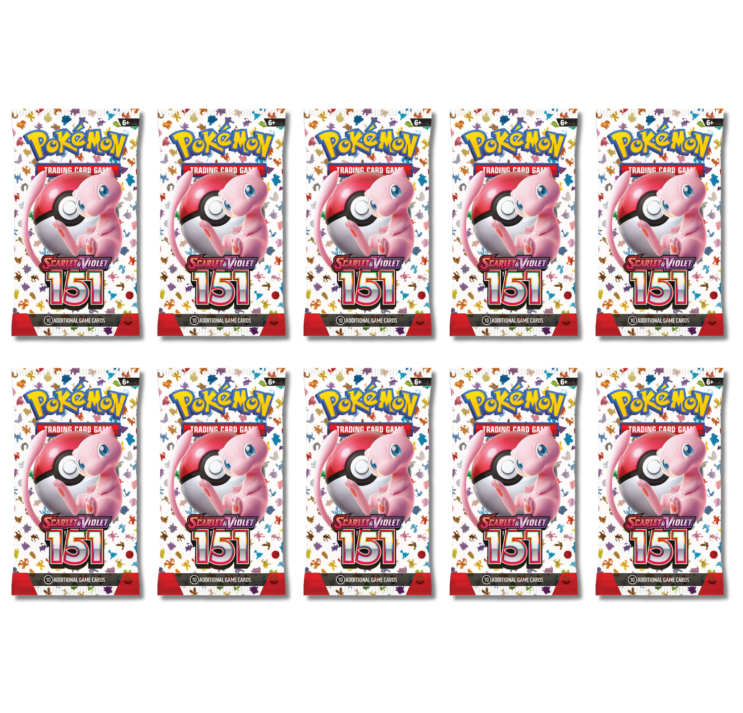 Pokemon Scarlet & Violet 151 | 10 Booster Packs