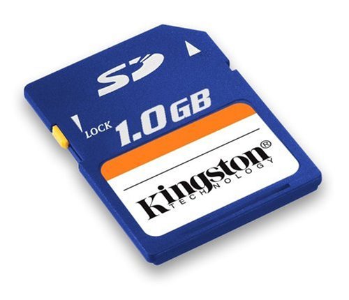 Kingston 1GB Secure Digital Memory Card (SD/1GBFE)