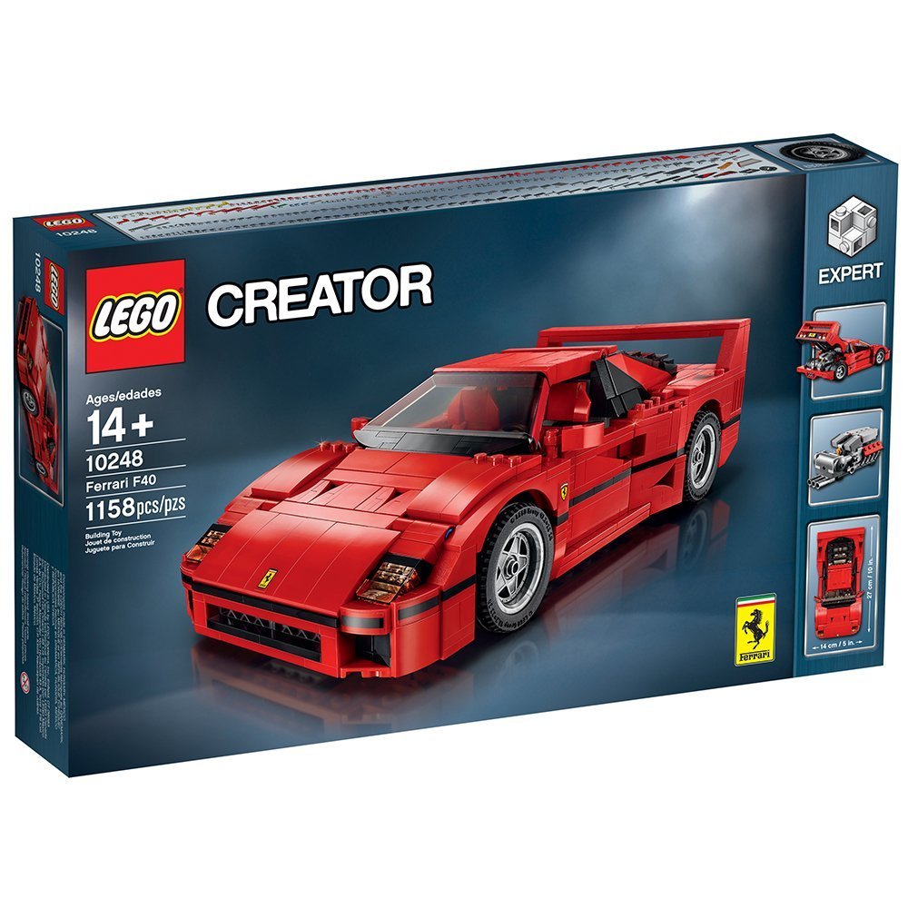 LEGO Creator Expert Ferrari F40 Kit (1158 Piece) (10248)