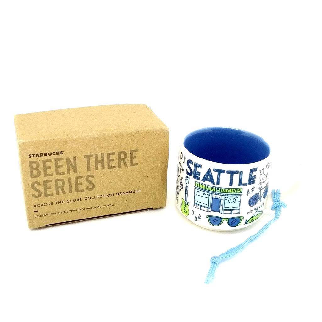 Starbucks Been There Series Seattle Demitasse Ornament, 2 Oz