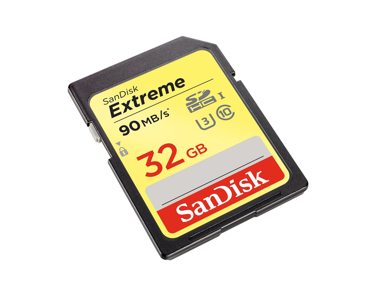 SanDisk Extreme 32GB SDHC UHS-I Card (SDSDXNE-032G-GNCIN)