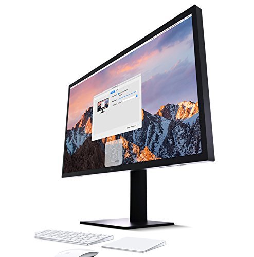 LG UltraFine 5K IPS LED Monitor for MacBook Pro, Black, 27" 27MD5KA (Certified Refurbished)