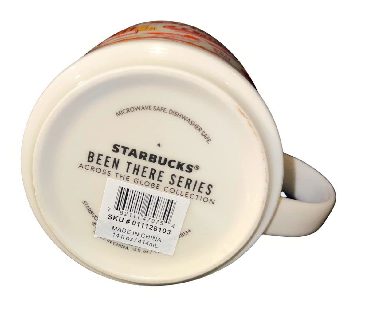 Starbucks Been There Series Cambridge Ceramic Mug, 14 Oz