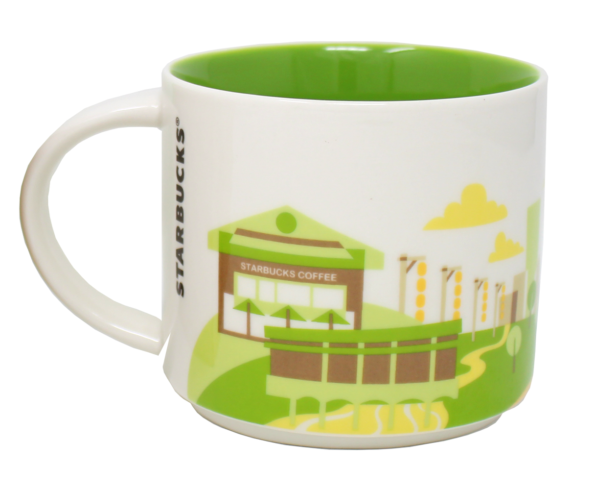 Starbucks You Are Here Series Chengdu Ceramic Mug, 14 Oz