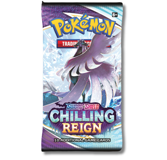 Pokemon Sword & Shield Chilling Reign Booster Pack | Galarian Articuno