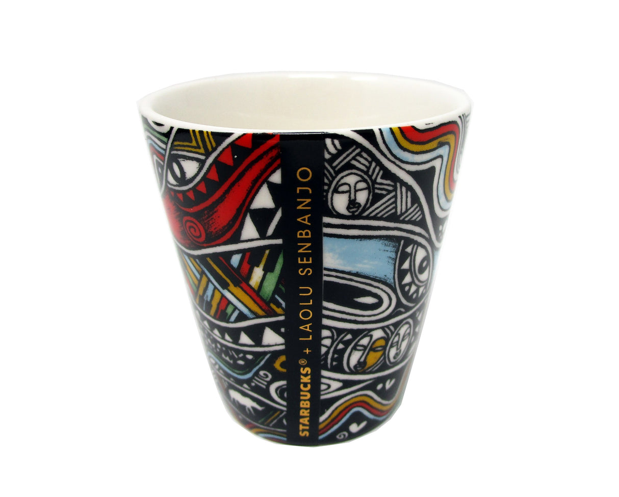 Starbucks Coffee Stories #4 Laolu Senbanjo Demitasse Mug, 3 Oz