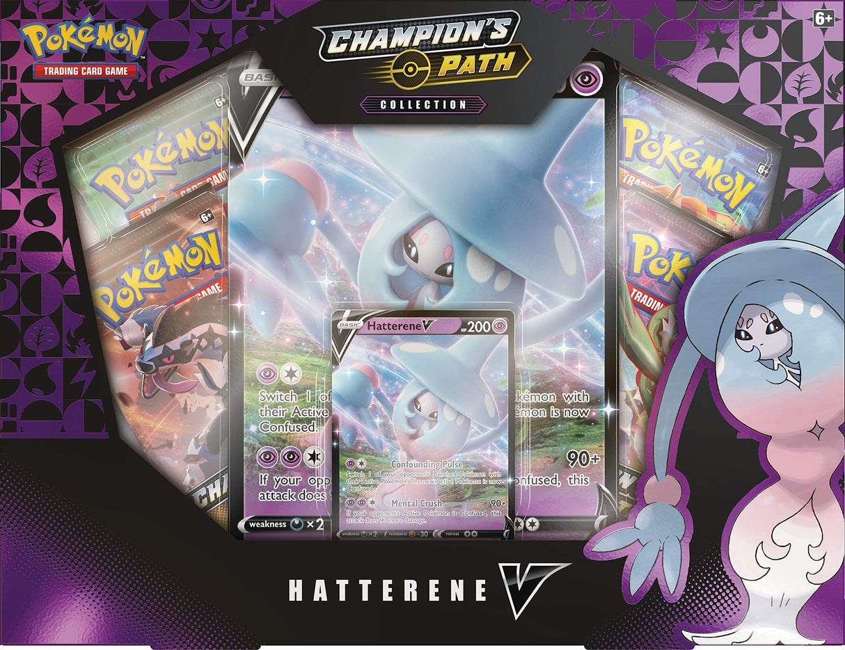 Pokemon TCG: Champion's Path - Hatterene V, Multicolor
