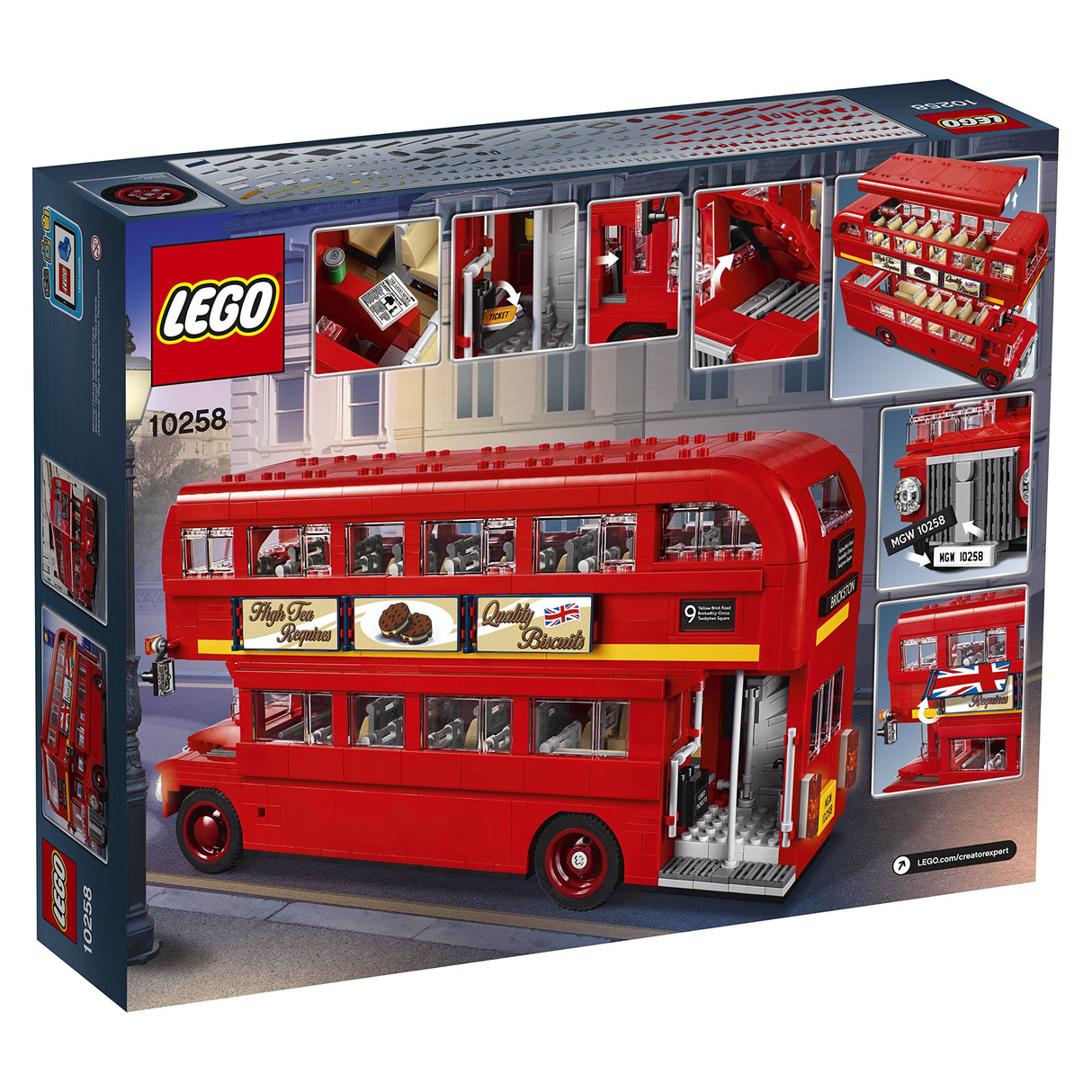 LEGO Creator Expert London Bus 10258 Building Kit (1686 Piece)