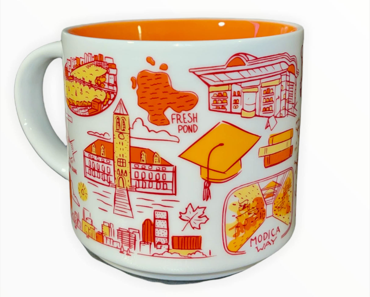 Starbucks Been There Series Cambridge Ceramic Mug, 14 Oz