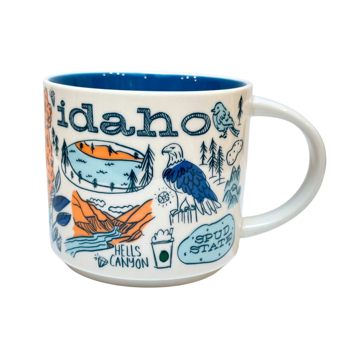 Starbucks Been There Series Idaho Ceramic Mug, 14 Oz