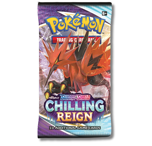 Pokemon Sword & Shield Chilling Reign Booster Pack | Galarian Zapdos