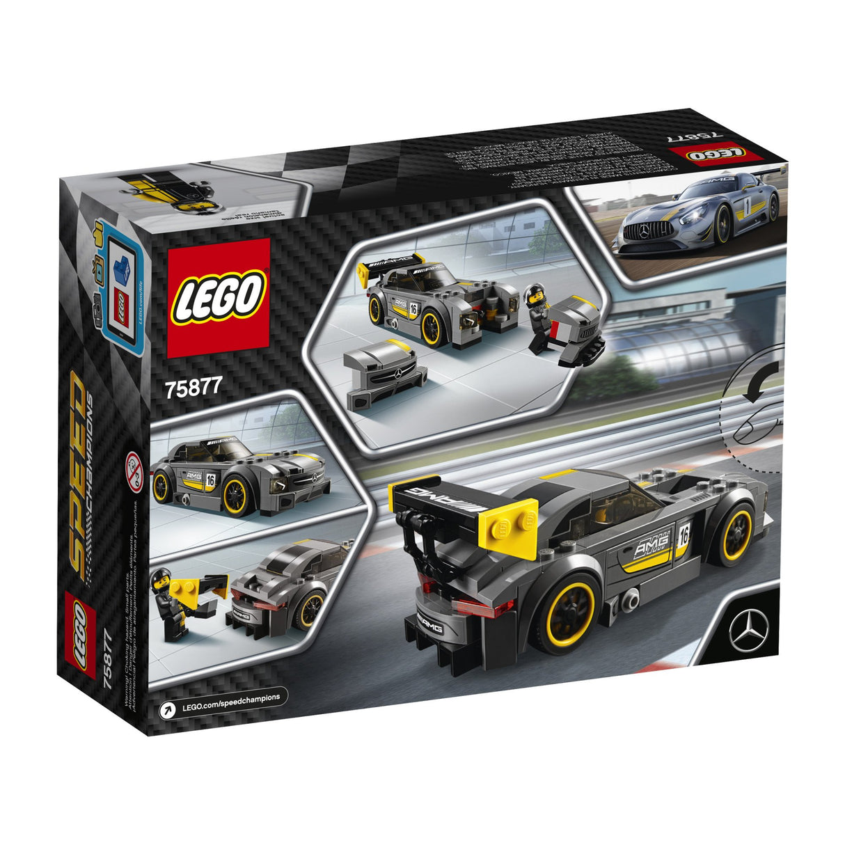 LEGO Speed Champions 6175226 Mercedes-Amg Gt3 75877