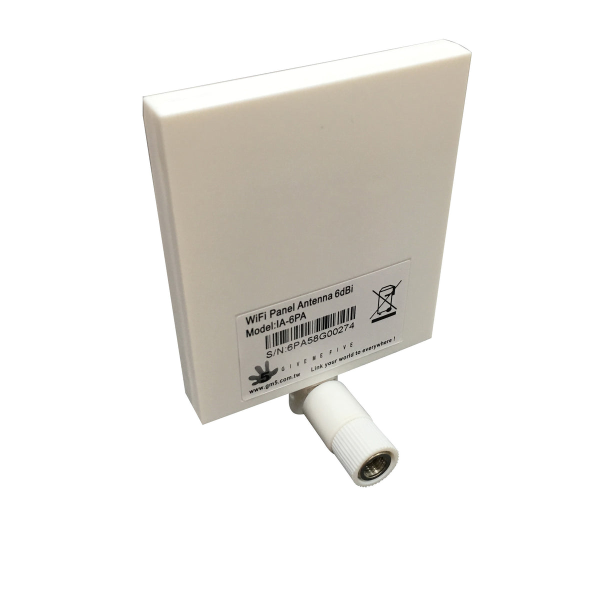 BlueProton 2-Antenna Kit: 5.8GHz 10dBi Omni & 6dBi Panel for DJI by ARGtek