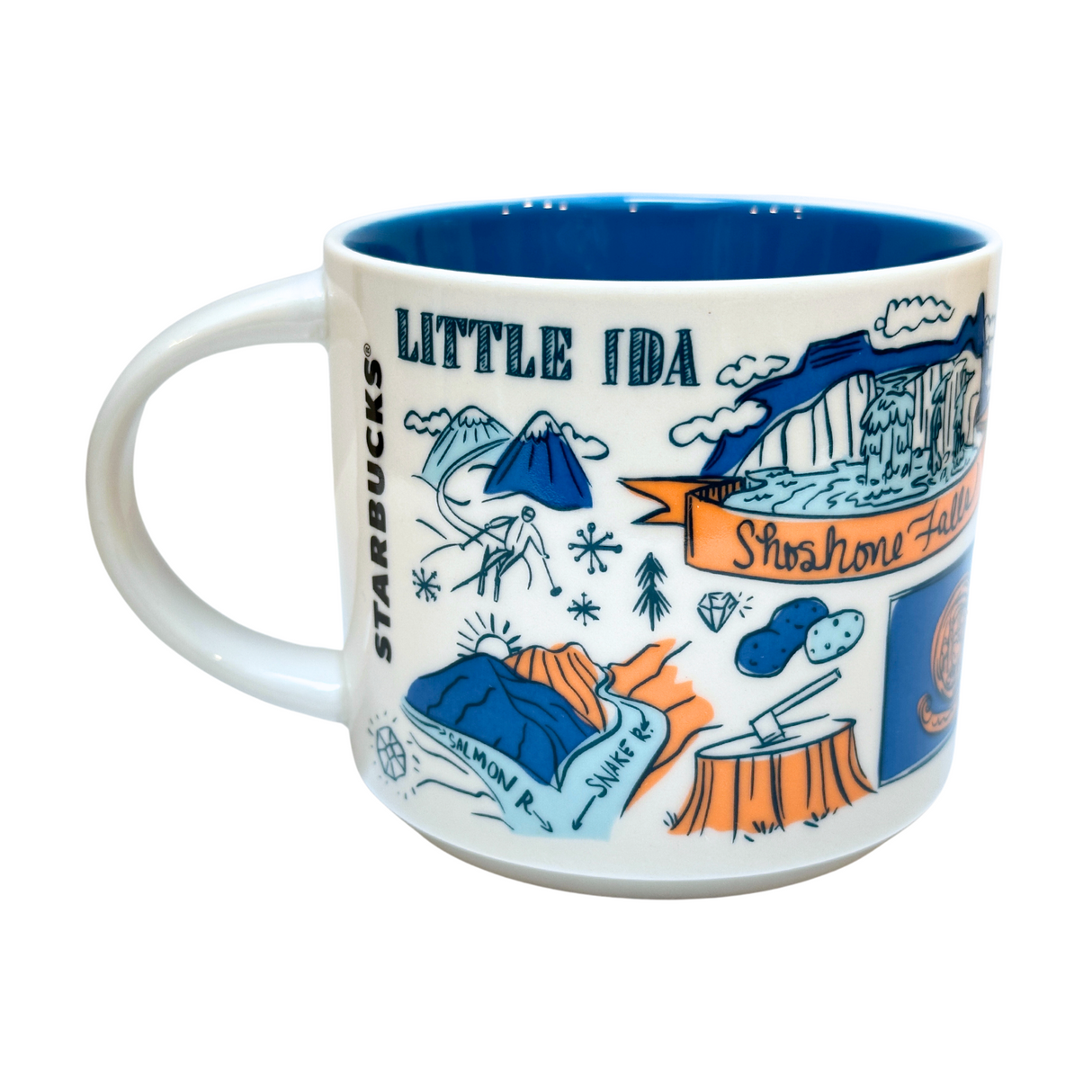 Starbucks Been There Series Idaho Ceramic Mug, 14 Oz