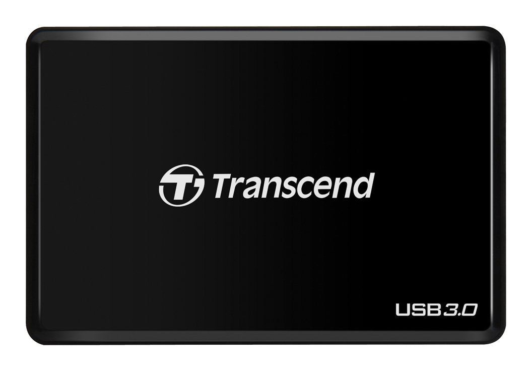 Transcend USB 3.0 Super Speed Multi-Card Reader for SD/SDHC/SDXC/MS/CF Cards (TSRDF8K)