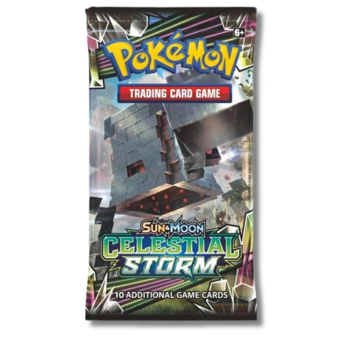 Pokemon Sun & Moon Celestial Storm Booster Pack | Stakataka