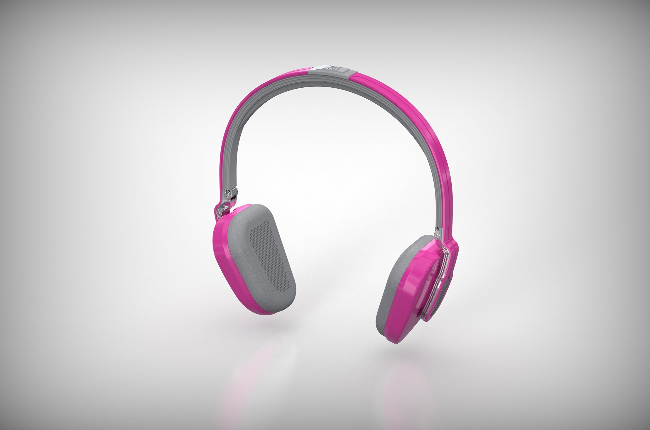 Altec Lansing Over the Head Foldable Headphone with Mic, Pink - MZX662