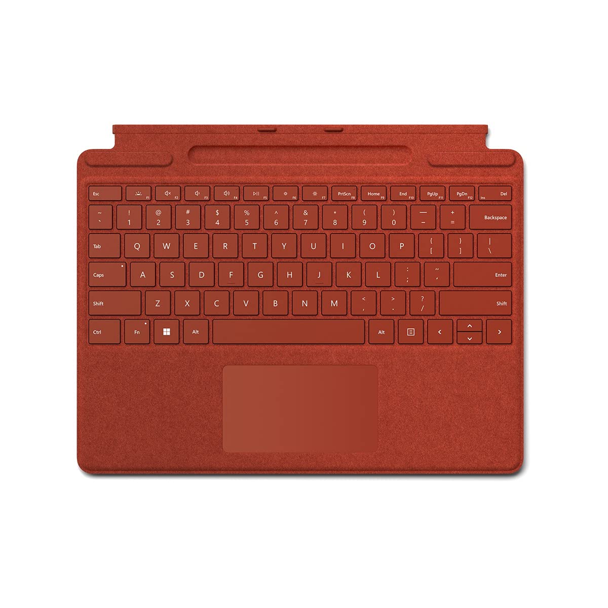 Microsoft Surface Pro 8/X Signature Keyboard with Microsoft Surface Slim Pen 2 - Poppy Red