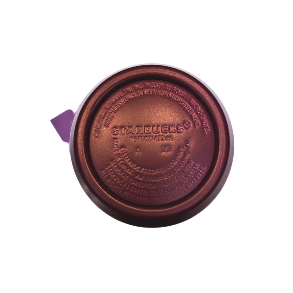 Starbucks Vacuum Insulated Stainless Steel Tumbler 16 Oz - American Sign Language ASL