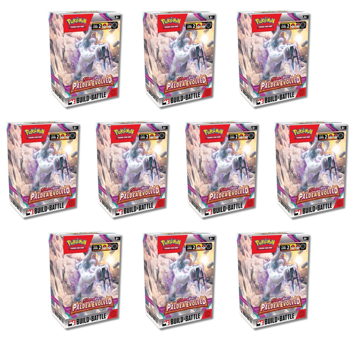 POKEMON TCG: Scarlet & Violet: PALDEA Evolved: Build and Battle Box (10CT Display)