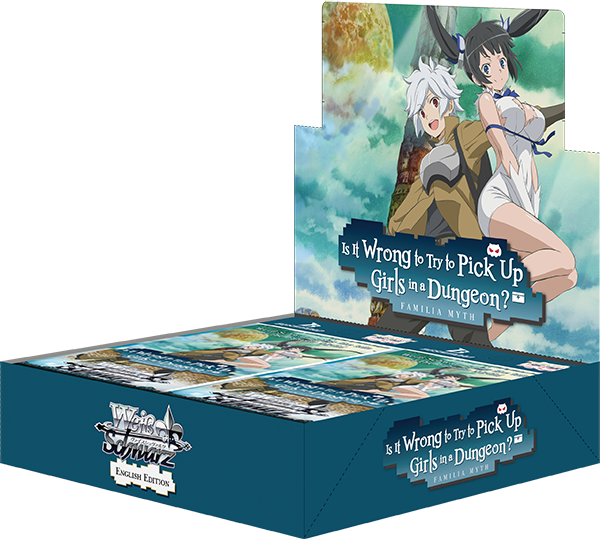 Weiss Schwarz: Is It Wrong to Pick Up Girls in a Dungeon Booster Display