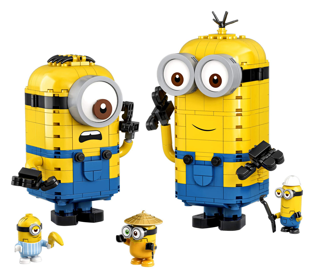 LEGO Minions: Brick-Built Minions and Their Lair 75551 (876 Pieces)