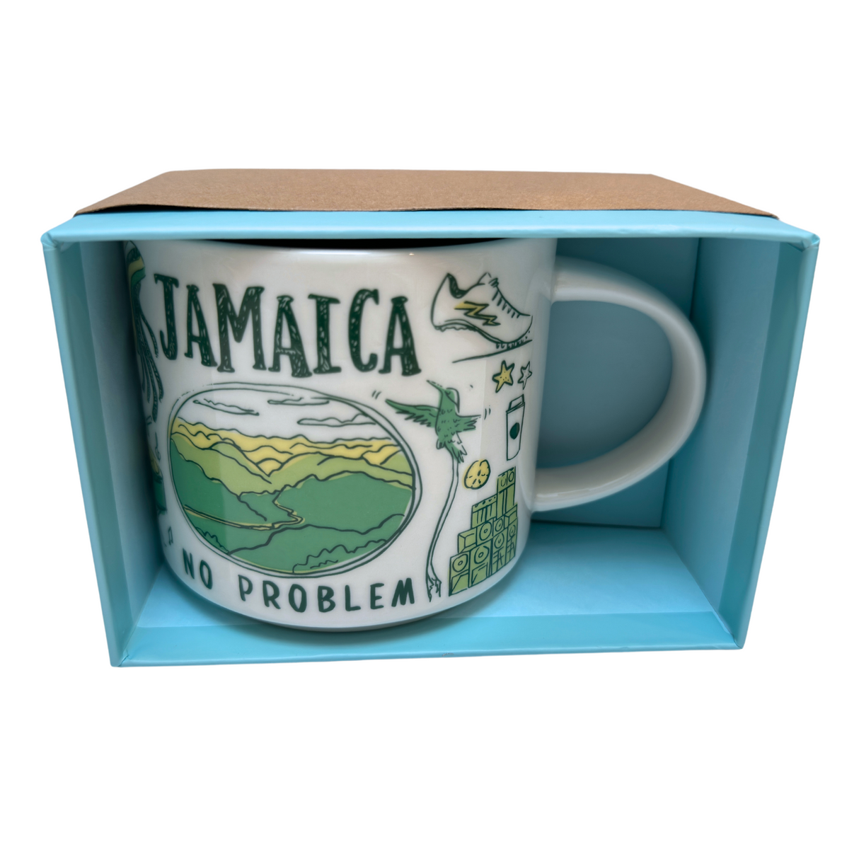Starbucks Been There Series Jamaica Ceramic Mug, 14 Oz