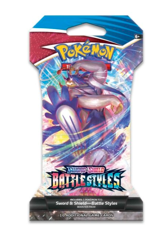 Pokemon Sword & Shield Battle Styles Sleeved Booster | Rapid Strike Urshifu