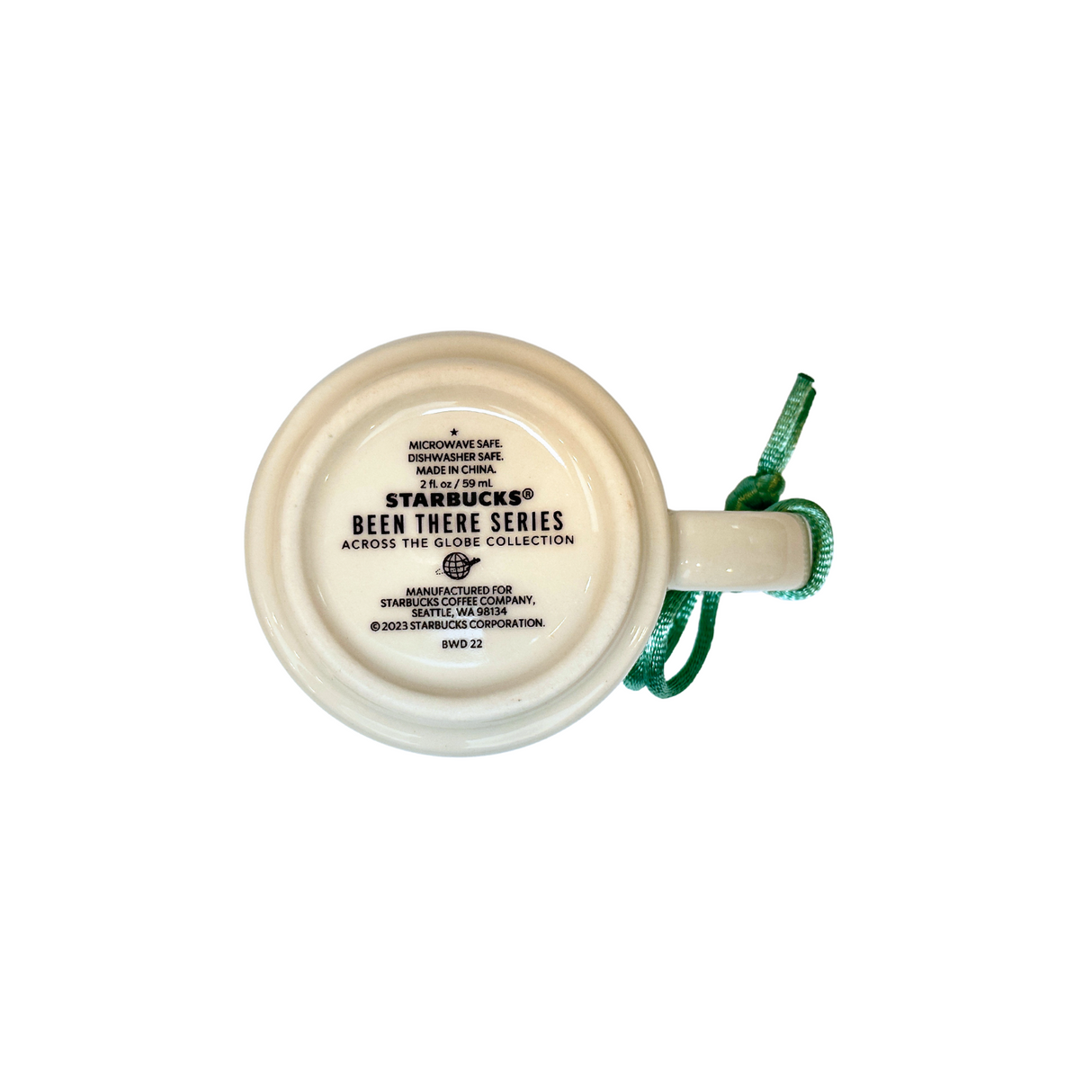 Starbucks Been There Series Pennsylvania Ceramic Demitasse Ornament Mug, 2 Oz