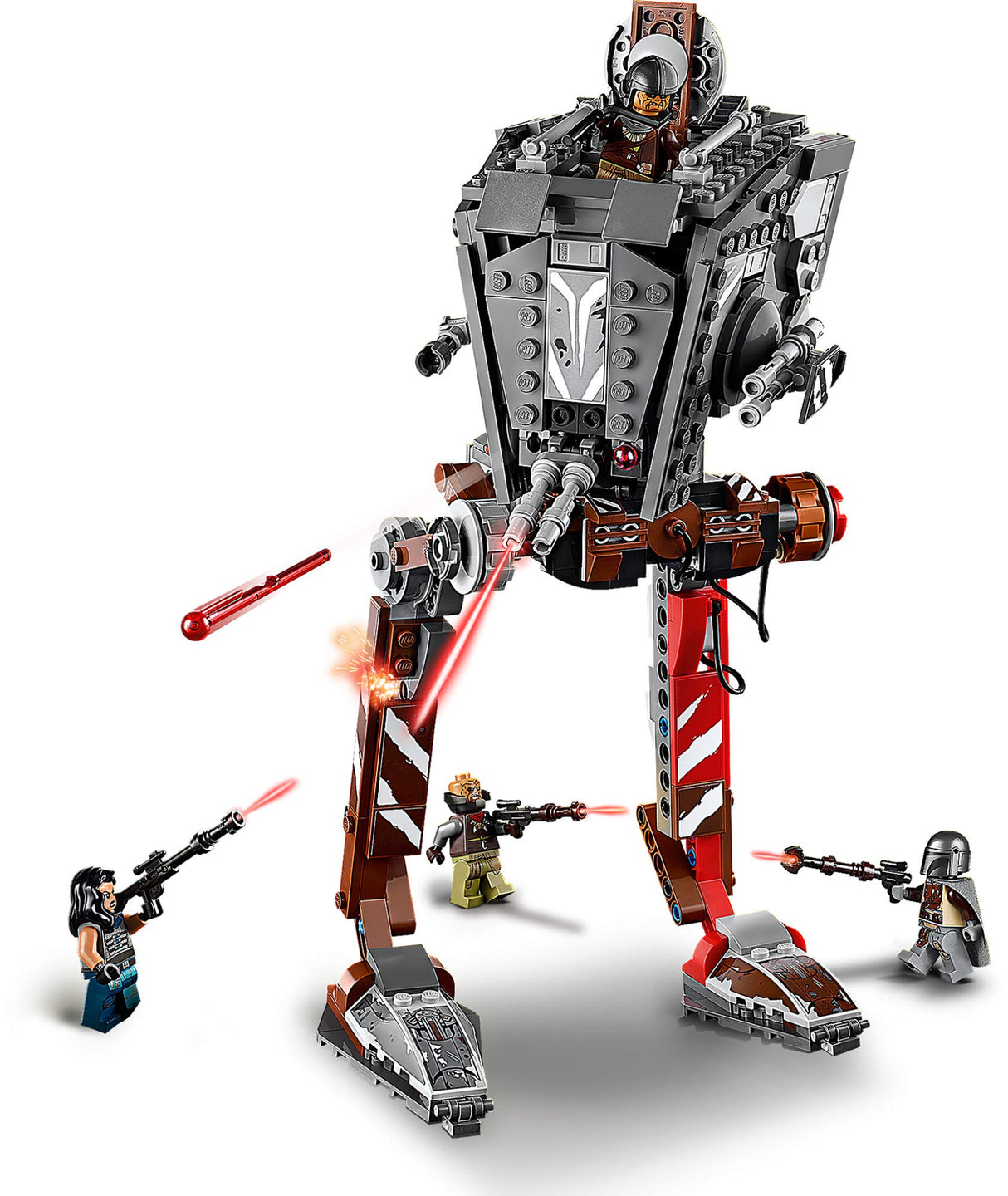 LEGO Star Wars AT-ST Raider 75254 The Mandalorian Collectible All Terrain Scout Transport Walker Posable Building Model, New 2019 (540 Pieces)