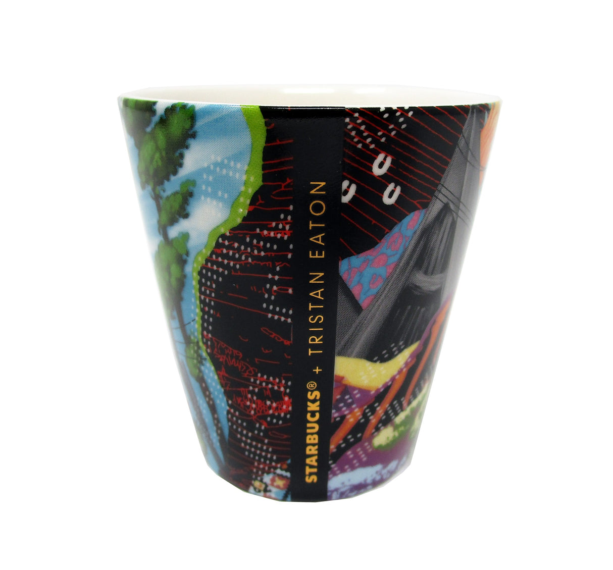Starbucks Coffee Stories Set with Tristan Eaton and Ricardo Cavolo 3 Oz Demi Mugs