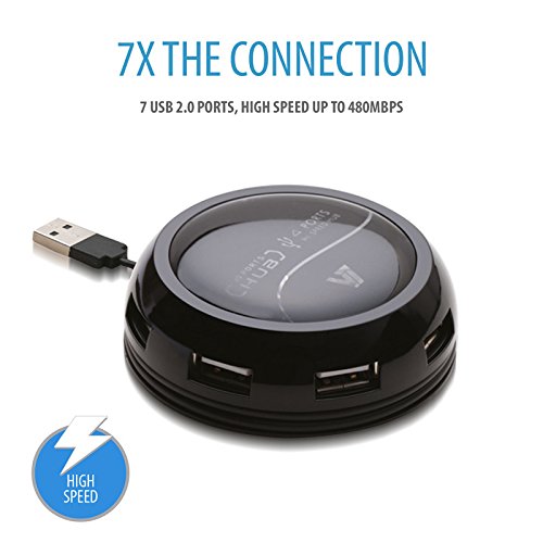 V7 7 Port USB 2.0 Hub (HU720-3NP)