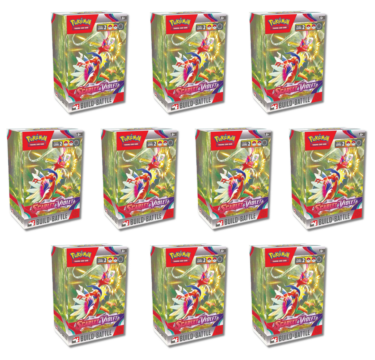 Pokemon Scarlet & Violet SV1 | Build & Battle Box (Pack of 10)